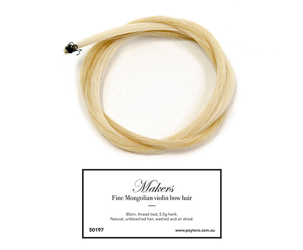 Violin Bowhair MAKERS 80cm Hank 5.5g