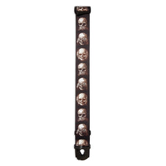 D'Addario Alchemy Planet Lock Guitar Strap, Muted Skulls