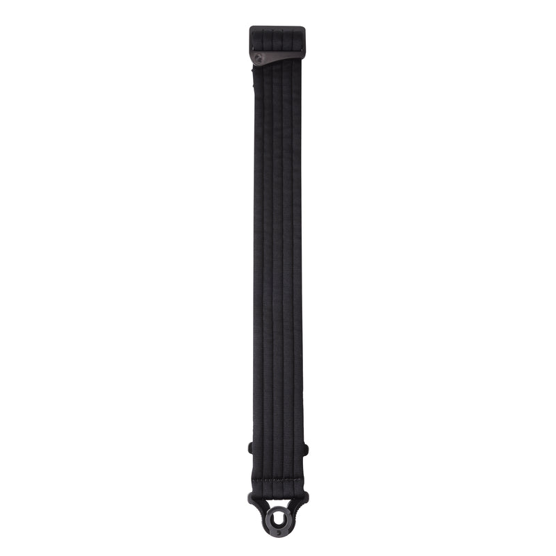 D'Addario Auto Lock Guitar Strap, Black Padded Stripes