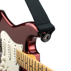 D'Addario Auto Lock Guitar Strap, Skater Black