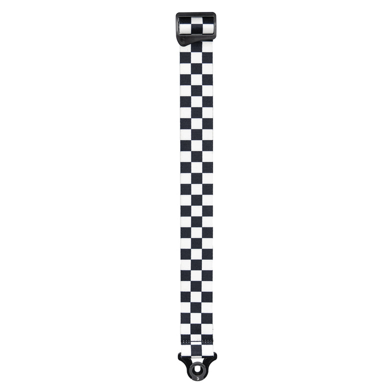 D'Addario Auto Lock Guitar Strap, Skater Checkerboard