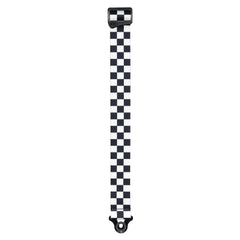 D'Addario Auto Lock Guitar Strap, Skater Checkerboard