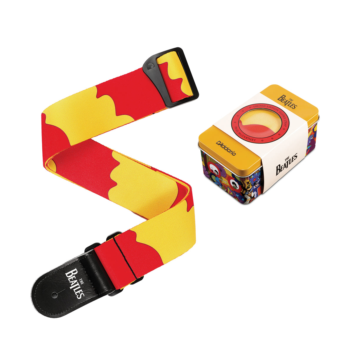 D'Addario Yellow Submarine 50th Anniversary Woven Guitar Strap, Paul
