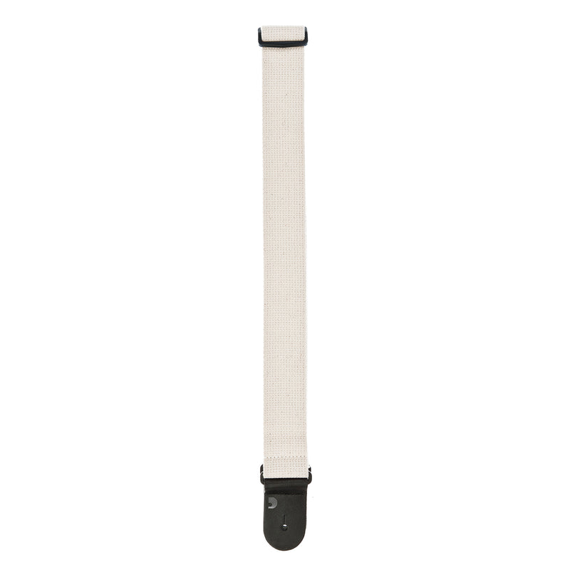 D'Addario Cotton Guitar Strap, Natural