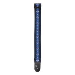 D'Addario Deluxe Cotton Guitar Strap, Blue