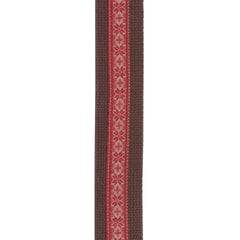 D'Addario Deluxe Cotton Guitar Strap, Brown
