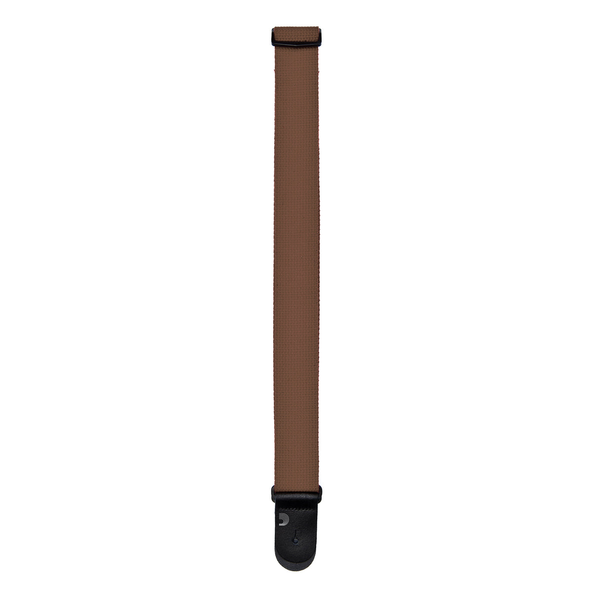 D'Addario Cotton Guitar Strap, Brown