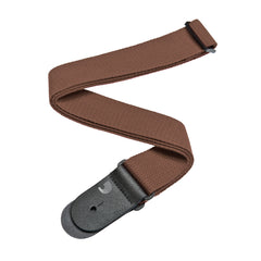 D'Addario Cotton Guitar Strap, Brown