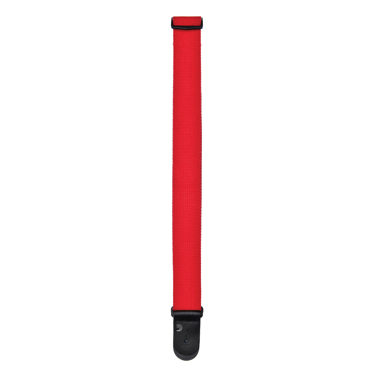 D'Addario Cotton Guitar Strap, Red