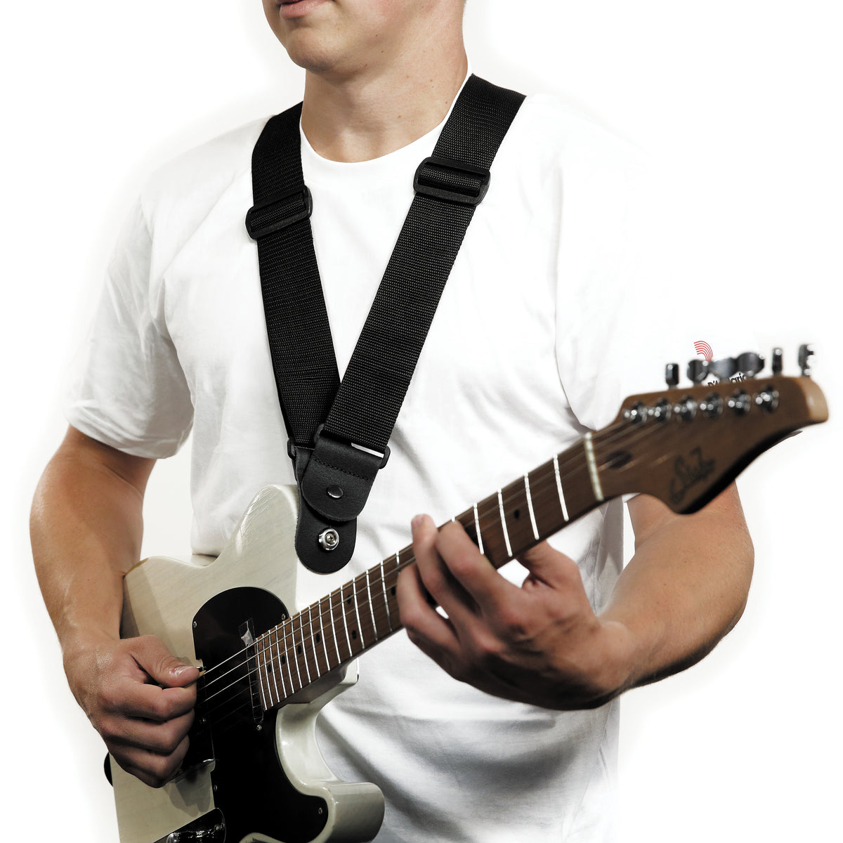D'Addario Dare Guitar Strap, Black