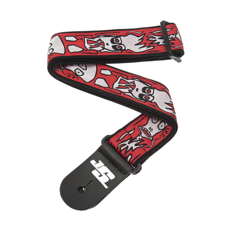 D'Addario Joe Satriani Guitar Strap, Up in Flames