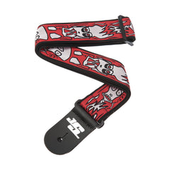 D'Addario Joe Satriani Guitar Strap, Up in Flames