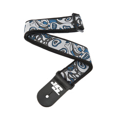 D'Addario Joe Satriani Guitar Strap, Souls of Distortion