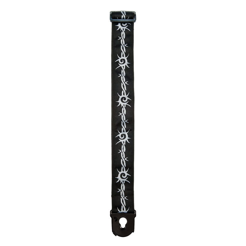 D'Addario Planet Lock Guitar Strap, Barbed Wire