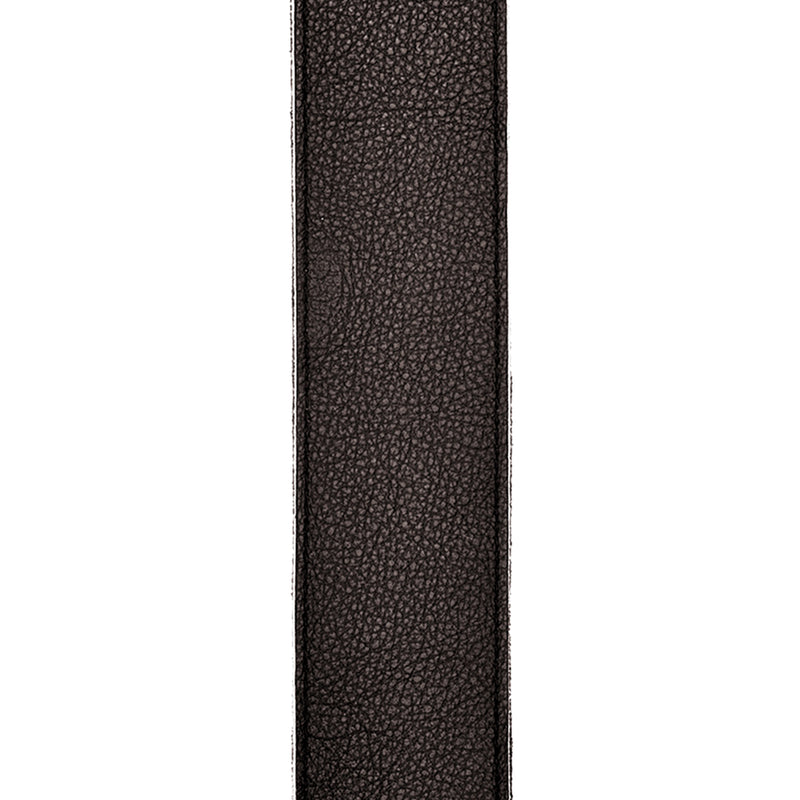 D'Addario Planet Lock Leather Guitar Strap, Black