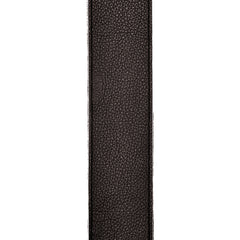 D'Addario Planet Lock Leather Guitar Strap, Black