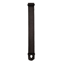 D'Addario Planet Lock Leather Guitar Strap, Black