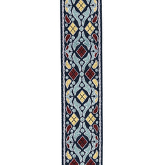D'Addario Eco Jacquard Woven Guitar Strap, Navy