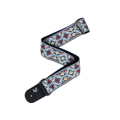 D'Addario Eco Jacquard Woven Guitar Strap, Navy