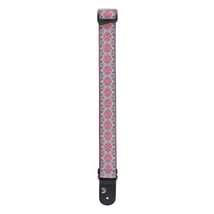 D'Addario Eco Persian Woven Guitar Strap, White