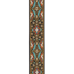 D'Addario Eco Persian Woven Guitar Strap, Black