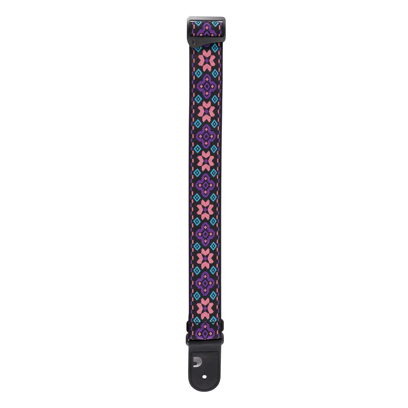 D'Addario Eco Outrun Woven Guitar Strap, Retro