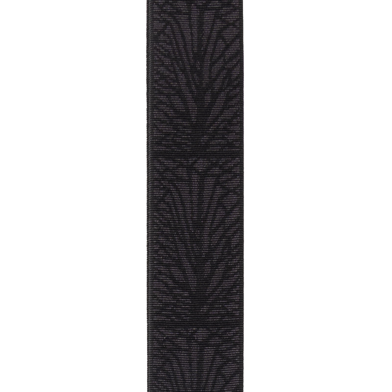 D'Addario Pad Lock Woven Guitar Strap, Lightning Black Tubular
