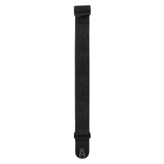D'Addario Pad Lock Woven Guitar Strap, Lightning Black Tubular