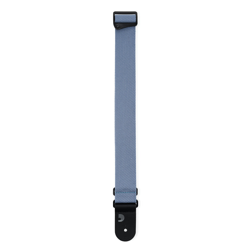 D'Addario Classic Tweed Guitar Strap, Blue