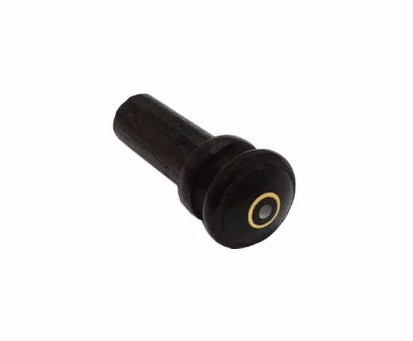 Violin Endpin-Ebony w/Brass Eye