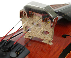 Violin Practice Mute-Nickelplated Brass 4-Legs