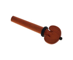 Violin Peg-Boxwood Heart Shape Blk Pin