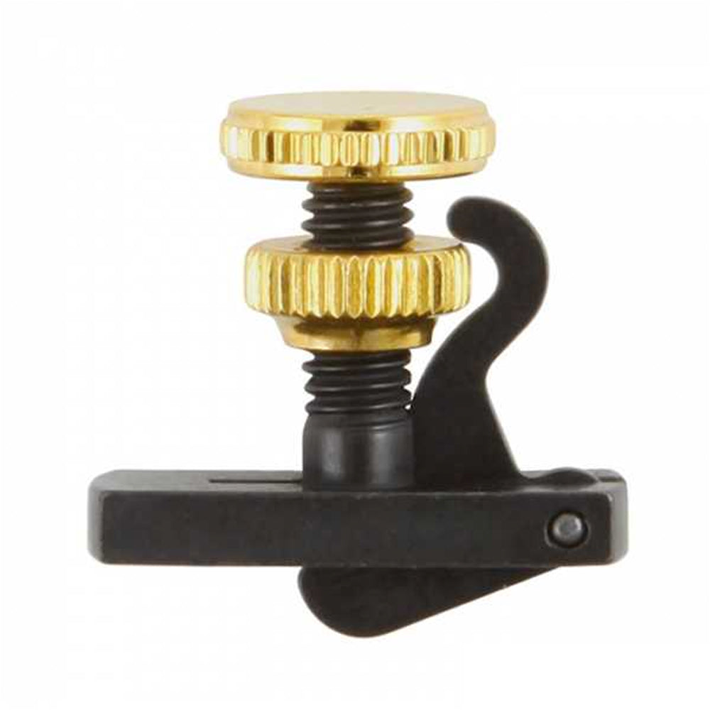 Violin String Adjuster Blk/Gold English