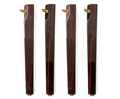 Spare Straight Leg (Set of 4) - Mahogany Gloss