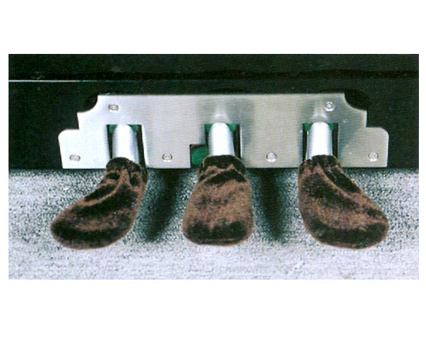Piano Pedal Cover - Brown (3Pcs)