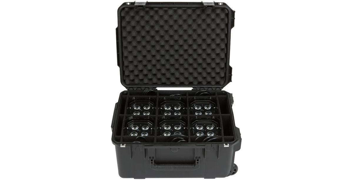 SKB 3i-201510PAR iSeries case for Chauvet Freedom Par, holds (6), wheels