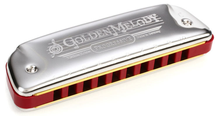 Hohner Progressive Series Golden Melody Harmonica in the Key of B