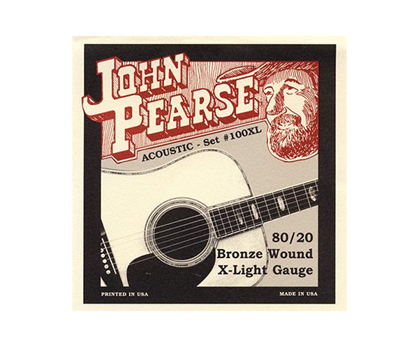 John Pearse Set - 80/20 Bronze (010 - 047)100Xl