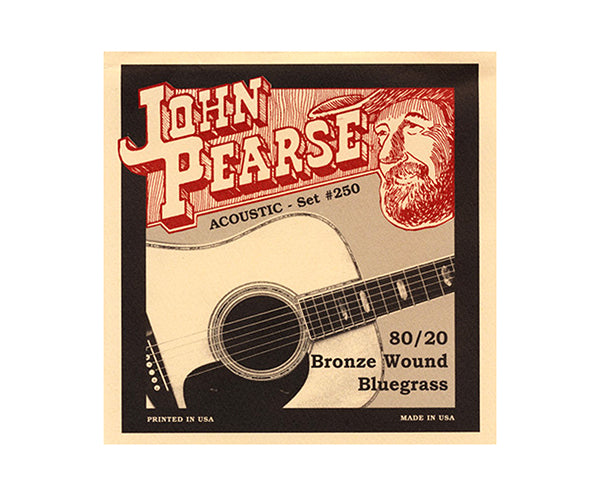 John Pearse Set - 80/20 Bronze Bluegrass (12 - 56) 250
