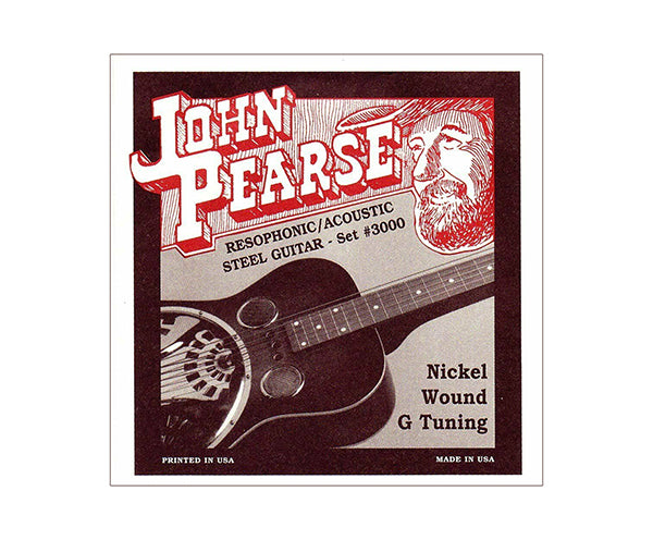 John Pearse Set - Resophonic Swed.Steel 3000
