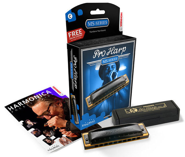 Hohner MS Series Pro Harp Harmonica in the Key of F