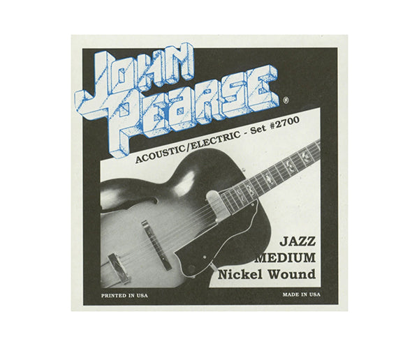 John Pearse Electric Jazz Medium (12 - 52) 2700