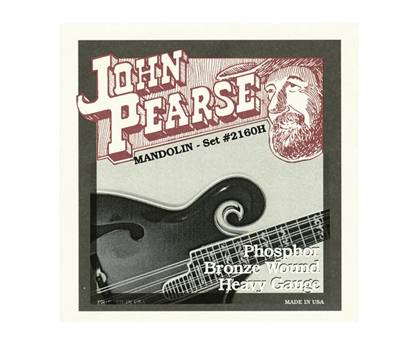 John Pearse Mandolin Set-PB (12-40) 2160H