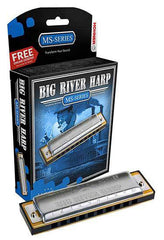 Hohner MS Series Big River Harmonica in the Key of B