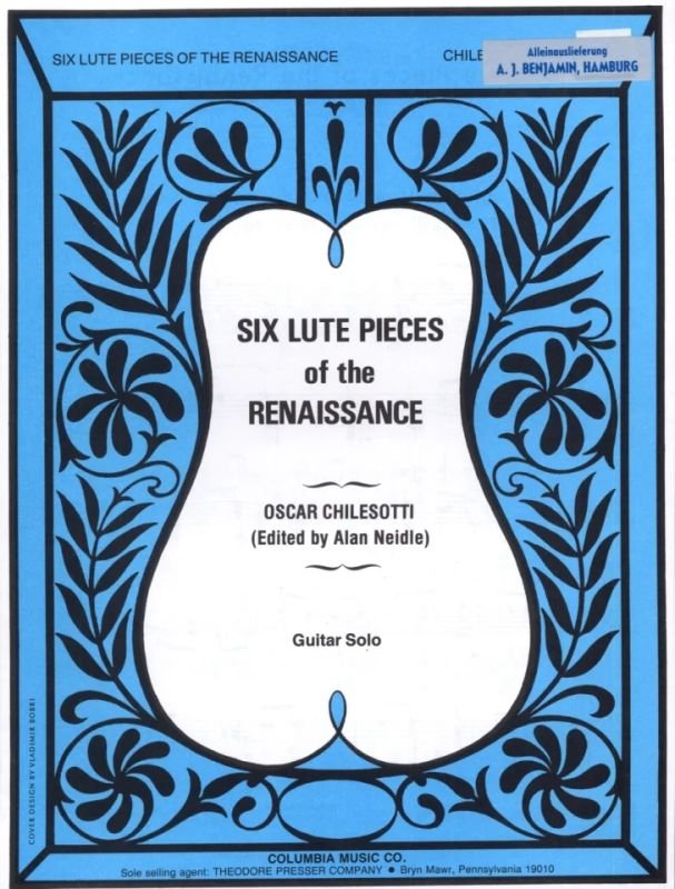 6 Lute Pieces of the Renaissance Guitar
