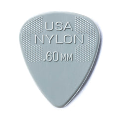 12 x Dunlop Nylon Standard Guitar Picks 0.60mm