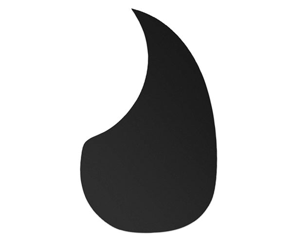 Acoustic Guitar Pickguard-Shaped Self Adhesive Black
