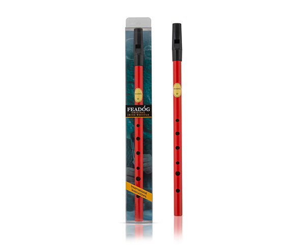 Feadog Irish Whistle Pack-Red D
