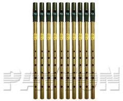 Feadog Irish Whistle Box10-Brass D