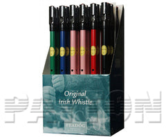 Feadog Whistle Display 36-Coloured D